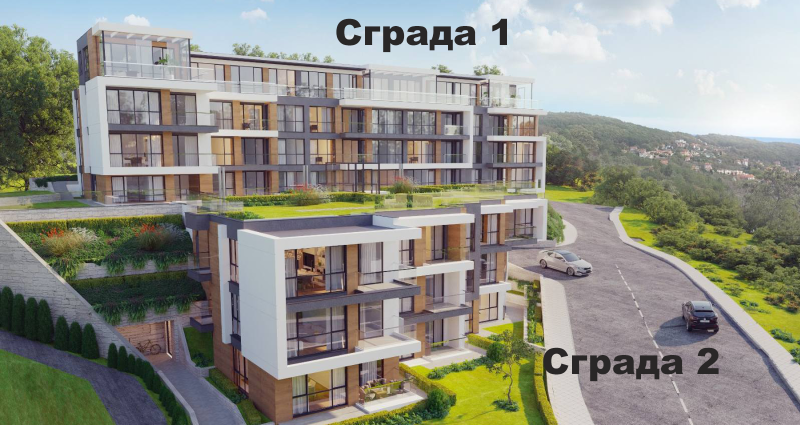 Ситуация на сградите в комплекс Розмари Хил